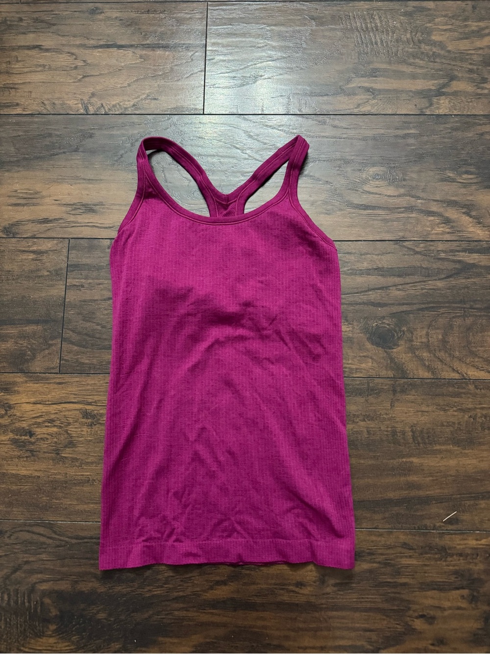 Lululemon magenta purple ebb to street tank